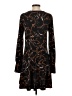 Zara Basic Paisley Black Casual Dress Size S - photo 2