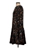 Zara Basic Paisley Black Casual Dress Size S - photo 5