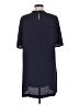 BCBGMAXAZRIA 100% Polyester Solid Blue Casual Dress Size M - photo 2