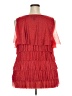 Marianne 100% Polyester Red Sleeveless Blouse Size 3X - photo 2