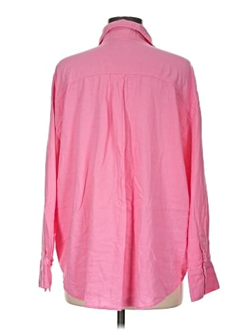 H&M 3/4 Sleeve Button-Down Shirt (view 2)
