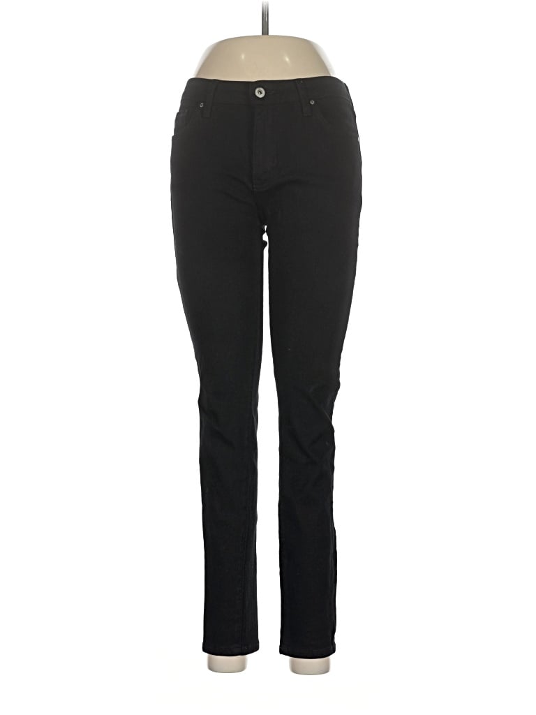 Pre-owned Just Black Jeggings In Black