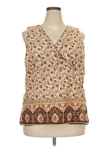 Butterfly Sleeveless Blouse (view 1)