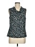 Jones Studio Teal Sleeveless Blouse Size M - photo 1