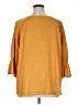 Cable & Gauge Orange 3/4 Sleeve Blouse Size 1X - photo 2