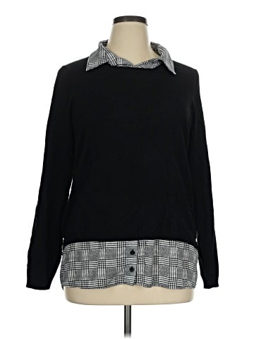 Adrianna Papell Long Sleeve Top (view 1)