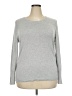 JM Collection Gray Pullover Sweater Size XXL - photo 1