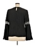 Annalee + Hope 100% Polyester Black Long Sleeve Blouse Size XL - photo 2