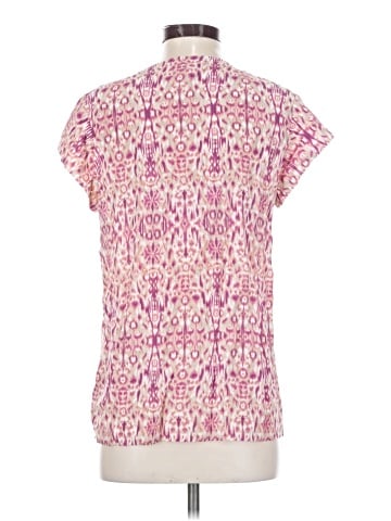 Joie Short Sleeve Silk Top (view 2)