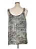 Vince Camuto 100% Polyester Silver Sleeveless Blouse Size XL - photo 2