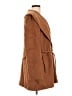 Tahari Brown Wool Coat Size L - photo 4