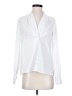 Calvin Klein 100% Polyester White Long Sleeve Blouse Size XS - photo 1