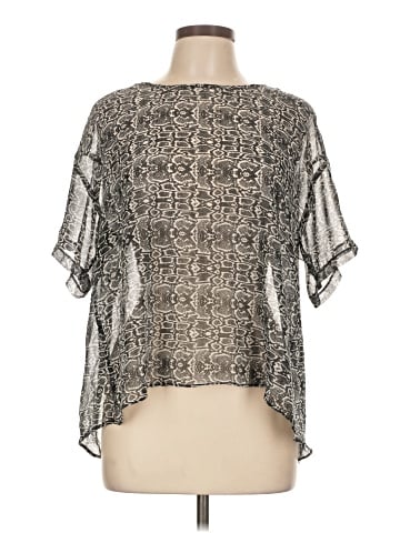 Olivaceous Short Sleeve Blouse (view 1)