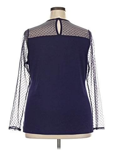 Lane Bryant 3/4 Sleeve T-Shirt (view 2)