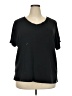 White Stag Black Short Sleeve Top Size 2X - photo 1
