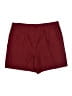 Talbots 100% Linen Solid Burgundy Skort Size 14 - photo 2