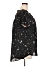 Torrid 100% Polyester Stars Black Short Sleeve Blouse Size 2X Plus (2) - photo 4