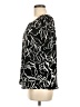 Nine West 100% Polyester Black Short Sleeve Blouse Size M - photo 5
