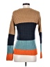Sparrow Color Block Orange Pullover Sweater Size S - photo 2