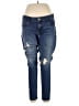 Express Jeans Stars Blue Jeans Size 12 - photo 1