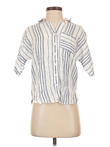 Garnet Hill Short Sleeve Blouse (view 1)