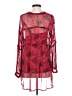 Sundance Black Red Long Sleeve Blouse Size S - photo 2