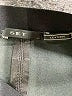 Set 100% Leather Solid Black Leather Skirt Size 4 - photo 4