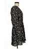 Mango 100% Polyester Floral Tan Black Casual Dress Size M - photo 4