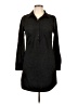Passport 100% Polyester Black 3/4 Sleeve Blouse Size L - photo 1