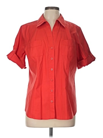 Chico's Short Sleeve Blouse (view 1)