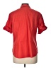 Chico's 100% Cotton Red Short Sleeve Blouse Size Lg (2) - photo 2