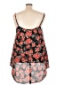 Torrid 100% Polyester Black Casual Dress Size 3X Plus (3) - photo 2