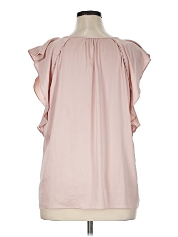 White House Black Market Short Sleeve Blouse (view 2)