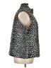 MICHAEL Michael Kors 100% Polyester Animal Print Silver Vest Size 2X - photo 4