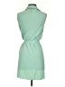 Glam 100% Polyester Green Sleeveless Blouse Size S - photo 2