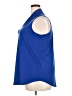 Avenue Blue Sleeveless Blouse Size 18 - photo 5