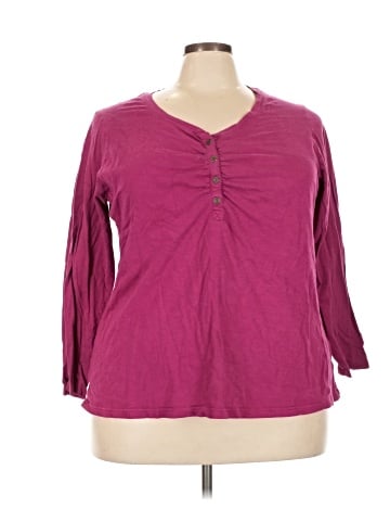 Faded Glory 3/4 Sleeve T-Shirt (view 1)
