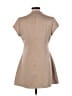 Unbranded Solid Tan Casual Dress Size L - photo 2