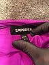 Express 100% Polyester Purple Formal Skirt Size 8 - photo 4