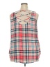Torrid Red Sleeveless Blouse Size 2X Plus (2) - photo 2