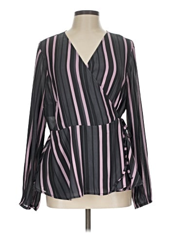 Torrid Long Sleeve Blouse (view 1)