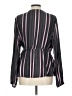 Torrid Stripes Pink Gray Long Sleeve Blouse Size Lg Plus (0) - photo 2