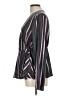 Torrid Stripes Pink Gray Long Sleeve Blouse Size Lg Plus (0) - photo 5
