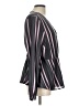 Torrid Stripes Pink Gray Long Sleeve Blouse Size Lg Plus (0) - photo 4