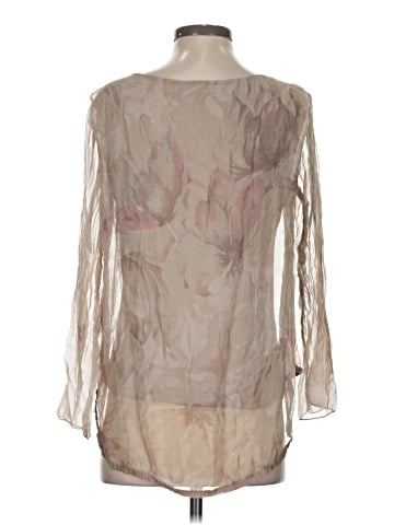 Amanti 3/4 Sleeve Silk Top (view 2)
