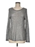 Chico's Metallic Silver Pullover Sweater Size Med (1) - photo 1