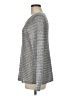 Chico's Metallic Silver Pullover Sweater Size Med (1) - photo 5