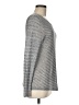 Chico's Metallic Silver Pullover Sweater Size Med (1) - photo 4