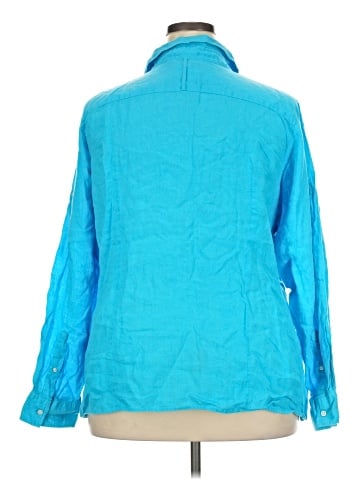 Lands' End Long Sleeve Button-Down Shirt (view 2)