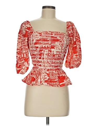 River Island 3/4 Sleeve Blouse (view 1)